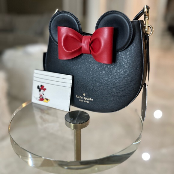 🌟SOLD🌟 NWT Disney x Kate Spade New York Minnie Bag & Cardholder Set - Picture 3 of 13